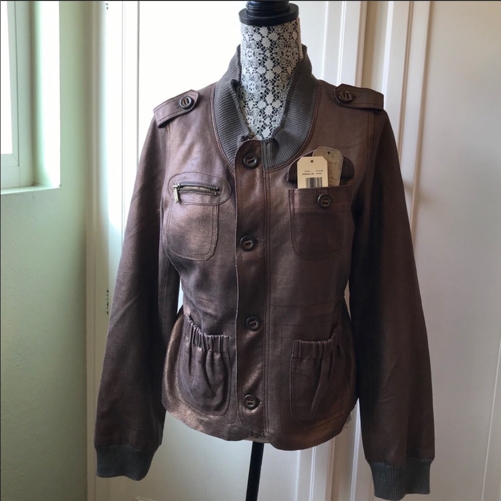 New John Varvatos Converse Leather Jacket